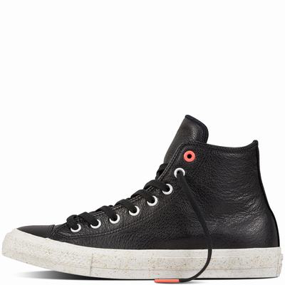 Converse Chuck Taylor All Star Ii High Tops Womens - Black/Red Shoes (371OFGVH)